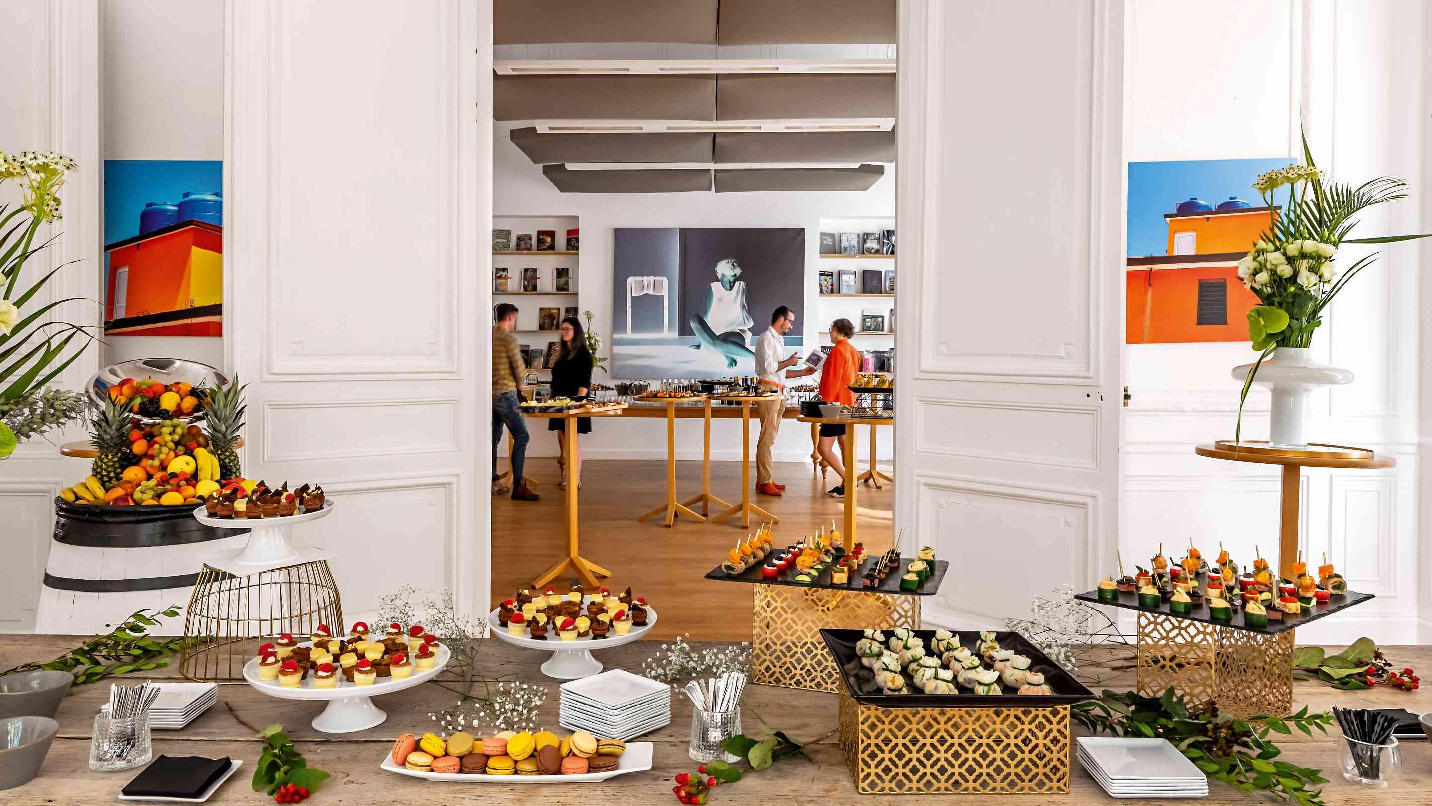 Cocktail dinatoire chic avec Châteauform’