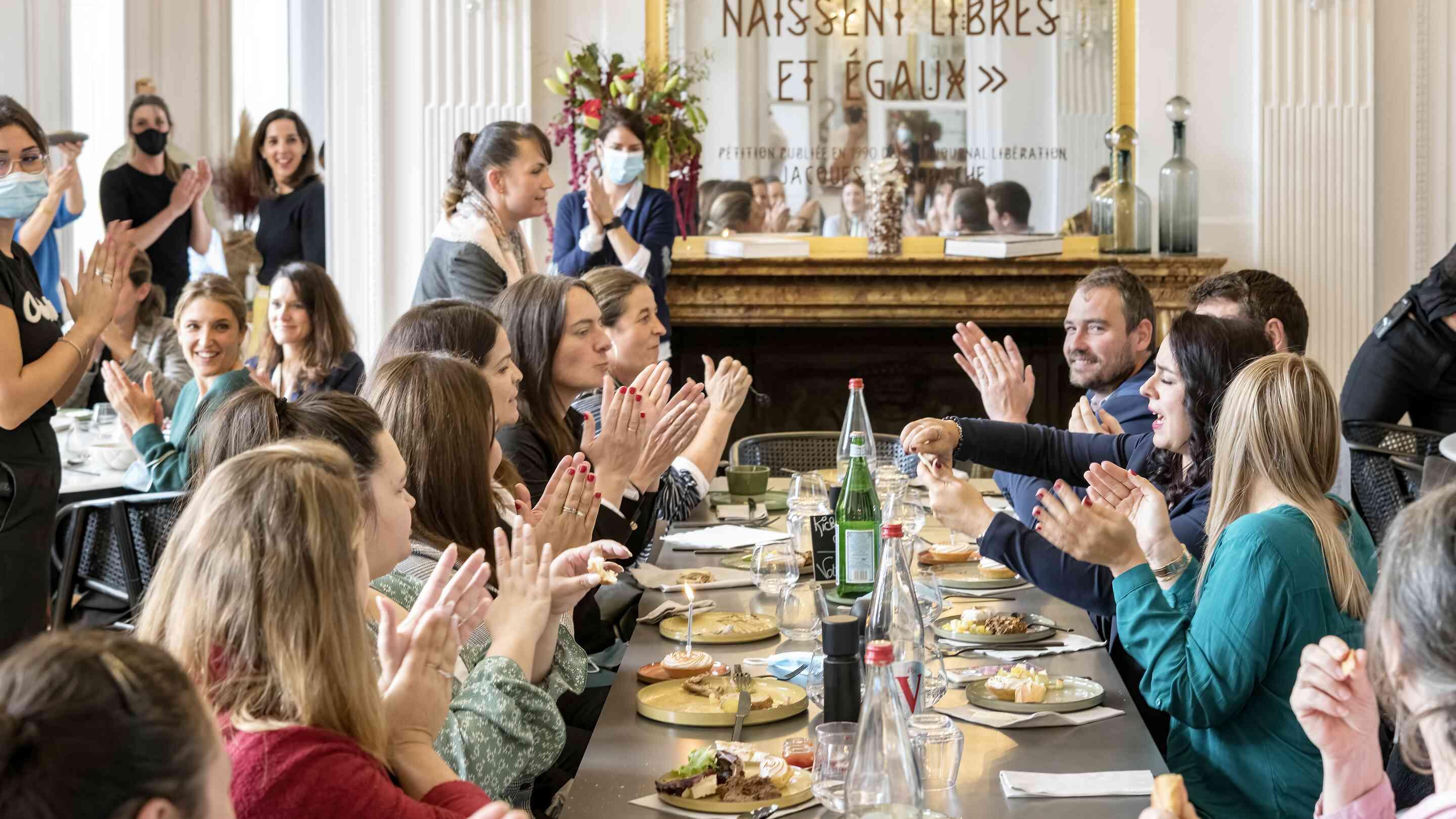 Team building paris original - repas  | Châteauform'