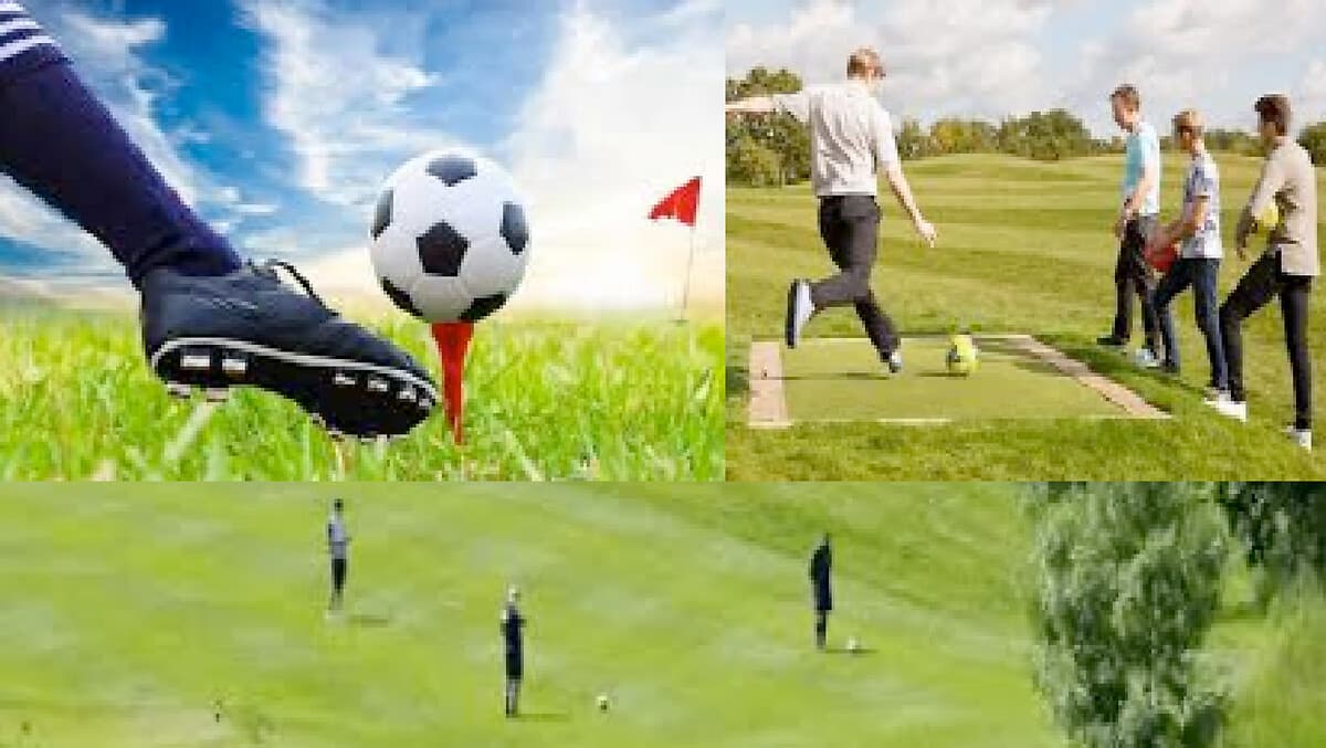 Challenge foot golf